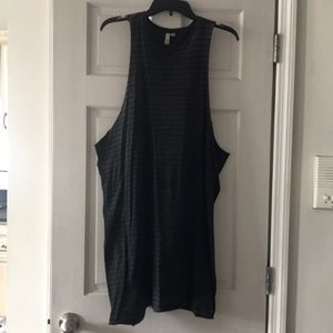 Asos Striped Racer Back Tank Dress